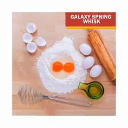 Spring Coil Wire Whisk Hand Mixer Blender Egg Beater Stainless Steel Tool