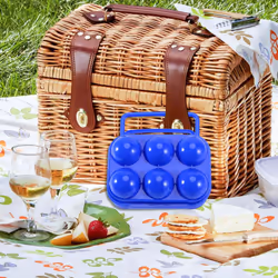 Portable Eggs Holder / Plastic Egg Box for Camping and Picnic