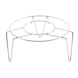 stainless steel Steamer Rack Stand Kitchen Cooking 3 Inch High