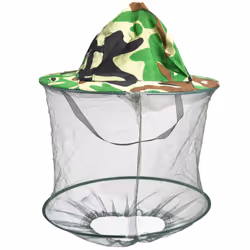 Camouflage Patten Beekeeper Hat Beekeeping Face Mask