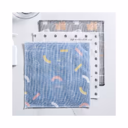 3PCS Printed Cotton Yarn Scouring Pad Absorbent Non-Linting Rag Kitchen Dish Cloth Decontamination Cleaning Towel