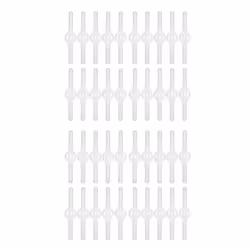 40Pcs Plastic Grass Trimmer Blades Lawn Mower Trimmer Accessories Lawn Mower Blade Cordless Trimmer Garden Tool