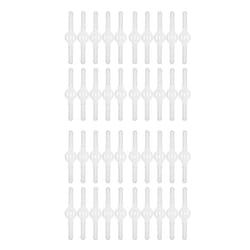 40Pcs Plastic Grass Trimmer Blades Lawn Mower Trimmer Accessories Lawn Mower Blade Cordless Trimmer Garden Tool