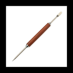 Coffee Art Pen, Coffee Fancy Art Needle Barista Tool, Wood Handle Stainless Decorating Coffee Art Needle