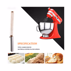W10380496 Stand Mixer Carbon Motor Brush for & Mixers Motor Brush New AP5178083,PS3495098,6 Pack