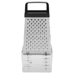 4 Sided Blades Cheese Vegetables Grater Carrot Cucumber Slicer Cutter Box Container Stainless