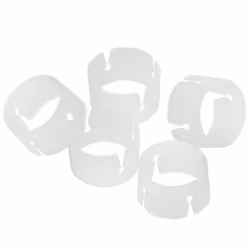 CNNOTEPAD 100 Pack Plastic Balloon Arch Clips Ties Rings Buckle