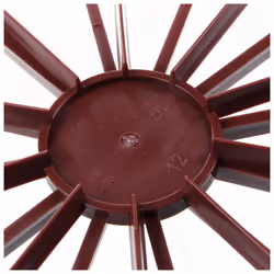 Cake Divider Slice Pie Cake 10 / 12 Piece Portion Marker Divider Dark Red