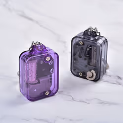 Silver Music Box DIY Play Set 18Tones Mechanical Metal Music Boxes for Child XMAS Gifts Clockwork with Screws Home Decor