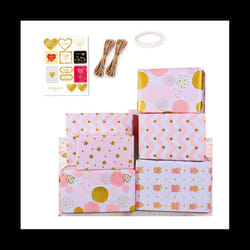 Pink Gold Birthday Girls Folded Sheets for Party,Wedding,'s Day,All Occasion