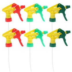 6 Pcs Heavy Duty Resistant Trigger Sprayer Spray Bottle Nozzle Head