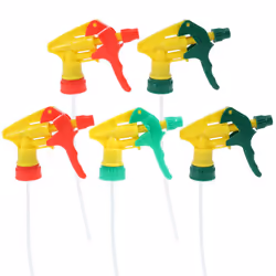 6 Pcs Heavy Duty Resistant Trigger Sprayer Spray Bottle Nozzle Head