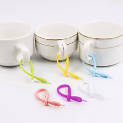 Drink Marker Glass Cup Wine Glass Bottle Strip Tag Marker Silicone Glass Charms Tags for Cups Cocktail Glass Party Guest
