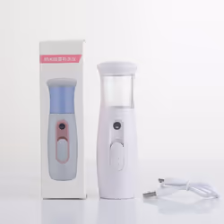 USB Mist Facial Sprayer Humidifier Nebulizer Face Steamer Moisturizing Beauty Instruments Face Skin Care Tools White