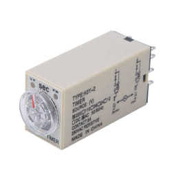 10S Delay Timer Time Relay H3Y-2 AC 220V 8 PIN Adjusting Knob Control Timing Relay for Household Electrical