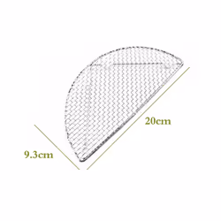 Fried Tempura Net Stainless Steel Grill Hamburger Fried Chicken Grease Net Japanese Cuisine Pork Rack Home A