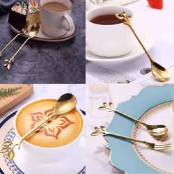 12 Packs of Stainless Steel Fork and Spoon Set, Ice Cream Tea Coffee Spoon Tableware Kitchen Tableware