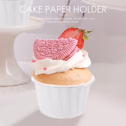 100Pcs Paper Cup Nose Hair Face Hair Removal Wax Bean Container Cake Paper Tray Paper Bowl Melting Wax Ice Cream Organizer
