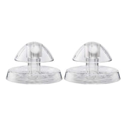 2 Pcs Snail Trap for Fish Tank Aquarium Plastic Clear Snail Trap Planarian Leech Catcher 6cm