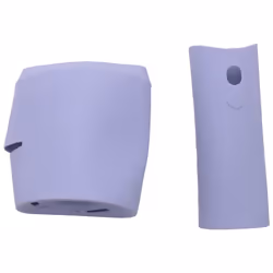 Purple Soft Silicone Protective Cover for Hair Dryer,360 Full Protection Chargin Case for Blower Cover Skin