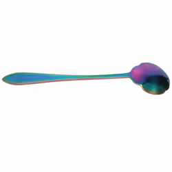 8 Flower Spoon Set, 410 Stainless Steel Reusable Tea Spoon, Stirring Spoon, Coffee Spoon Tea Tableware