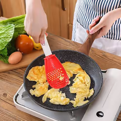 2X Multifunctional Cooking Spoon, , Skimmer Scoop Colander Strainer Grater Masher, Slotted Spoon