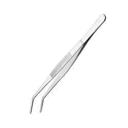 Stainless Steel Precision Kitchen Culinary Tweezer Tongs Long