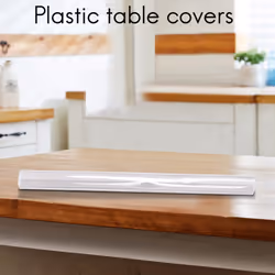 Transparent Waterproof Tablecloth PVC Table Cloth Solid Pattern Oil-Proof Tablecloth Glass Soft Cloth 1.0mm Desk Mat Cover