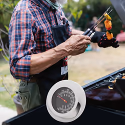 Dia 3 inch Degrees Celsius/Fahrenheit 50~500Degrees Celsius Roast Barbecue BBQ Pit Smoker Grill Thermometer Temp Gauge