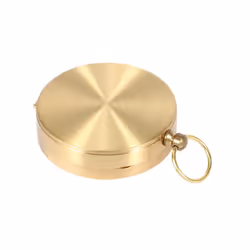 Classic Brass Pocket Watch Style Camping Compass
