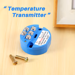 RTD PT100 Temperature Transmitter DC24V 50 ~ 100 degree Output 0-10V
