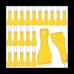 20 PCS Plastic Scraper Tool Keychain Lottery Ticket Scratcher Tool Keychain Scraper for Lottery Tcket Scratcher Keyring