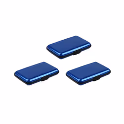 3X Waterproof Business Id Credit Card Wallet Holder Aluminum Metal Case Box