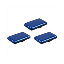 3X Waterproof Business Id Credit Card Wallet Holder Aluminum Metal Case Box
