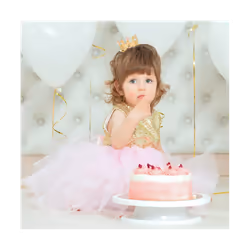 6Pcs Gold Mini Crown Cake Topper Small Crystal Pearl Cupcake Toppers Small Cupcakes Crown for Wedding Birthday