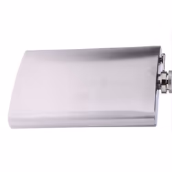 Whiskey Pocket 10oz Hip Flask Liquor Alcohol With Stainless Steel Screw Cap