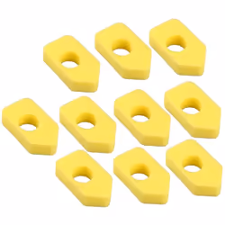 10Pcs Yellow Air Filters for Stratton 698369 Power Equipment Air Filters Lawn Mower Parts