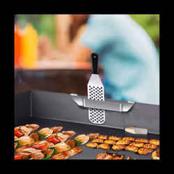2Pack Stainless Steel Griddle Spatula Stand,Grill Barbecue Tool Rack Hold Rack Griddle Accessories Holder for Blackstone