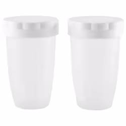 2 Pcs Icing Sugar Shaker Flour Shaker with Lid for Cocoa Shaker Powder Flour Spice Cake Baking Flour Sieve Tool