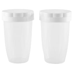 2 Pcs Icing Sugar Shaker Flour Shaker with Lid for Cocoa Shaker Powder Flour Spice Cake Baking Flour Sieve Tool