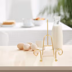 CNNOTEPAD Tea Cup Holder Gold Mug Set Display Stand