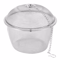 Extra Stainless Steel Twist Lock Mesh Tea Ball Tea Infuser with Hook Chain