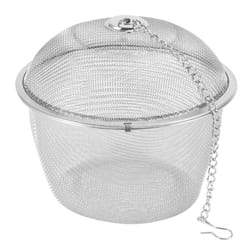 Extra Stainless Steel Twist Lock Mesh Tea Ball Tea Infuser with Hook Chain