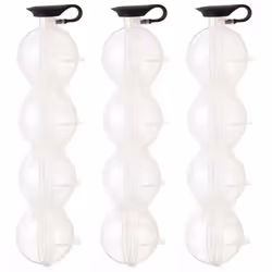 3X 4 Cavity Ice Square Maker Flexible Silicone Whiskey Cocktail DIY Round Ice Ball Food Grade Grid Party for Bar Kitchen