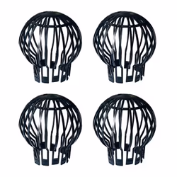Downpipe Filter Plastic Roof Gutter Balloon Guard Filters for Most Household Downpipes Garden Protective Cover 4Pcs