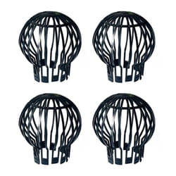 Downpipe Filter Plastic Roof Gutter Balloon Guard Filters for Most Household Downpipes Garden Protective Cover 4Pcs