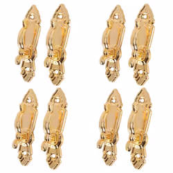 Screw Mount Curtain Tie Back Tieback Wall Hooks 8PCS