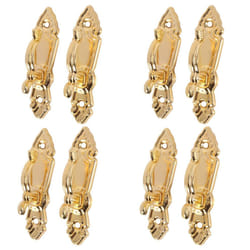 Screw Mount Curtain Tie Back Tieback Wall Hooks 8PCS