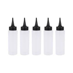 5X 150Ml Salon Hair Color Measuring Applicator Bottle Scale Hairdressing Tool