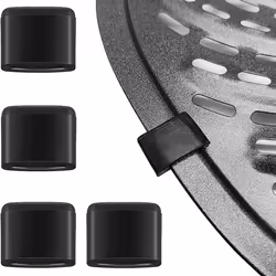 14Pcs Air Fryer Rubbers Bumpers Fit Power Air Fryer Crisper Plate Air Fryer Protective Covers for Air Fryer Grill Pan